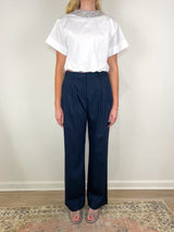 Forever and Always w/Crystal Collar in White - The Shoe Hive