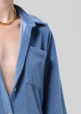 Francis Knit Shirt in Oceanic - The Shoe Hive