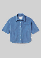 Francis Knit Shirt in Oceanic - The Shoe Hive