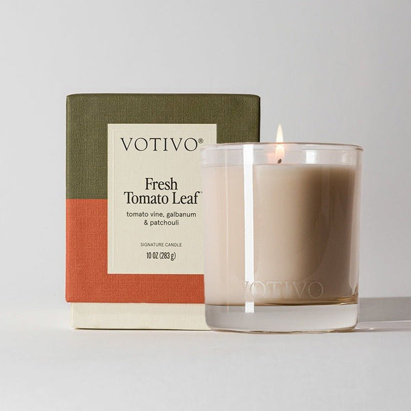 Fresh Tomato Leaf Signature 10oz Candle - The Shoe Hive