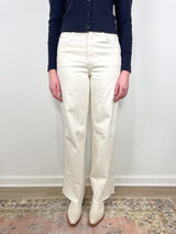 Frida Wide Leg in White Oak - The Shoe Hive