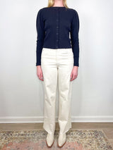 Frida Wide Leg in White Oak - The Shoe Hive