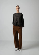 Galaxy Semi-Wide Trousers in Caramel - The Shoe Hive