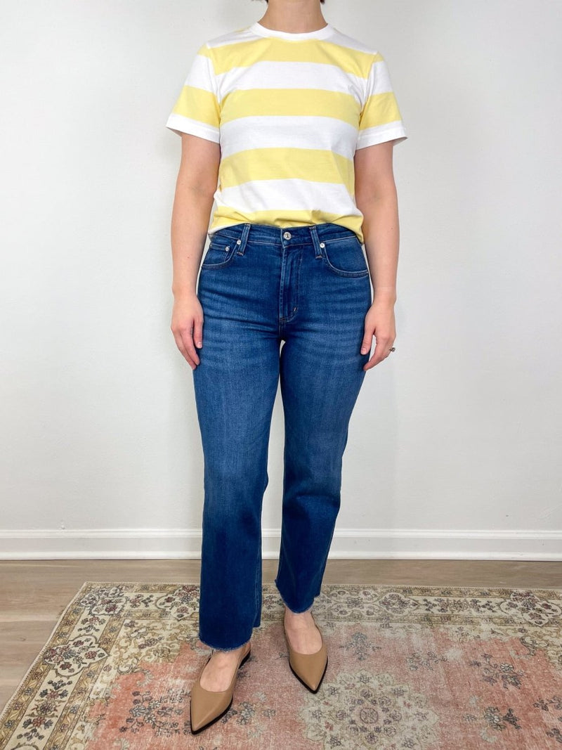 Georgy Tee in Sundial Yellow - The Shoe Hive