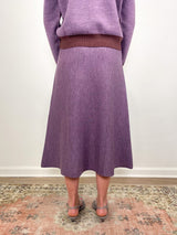 Gershwin Skirt in Prune/Plum - The Shoe Hive