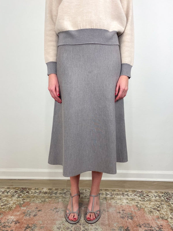 Gershwin Skirt in Taupe/Sand - The Shoe Hive