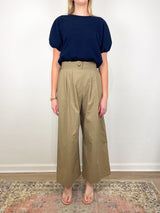 Gia Bubble Tee in Navy - The Shoe Hive