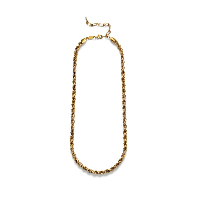 Golden Rope Necklace - The Shoe Hive