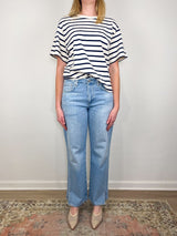 Goldie Tee in Marine Stripe - The Shoe Hive