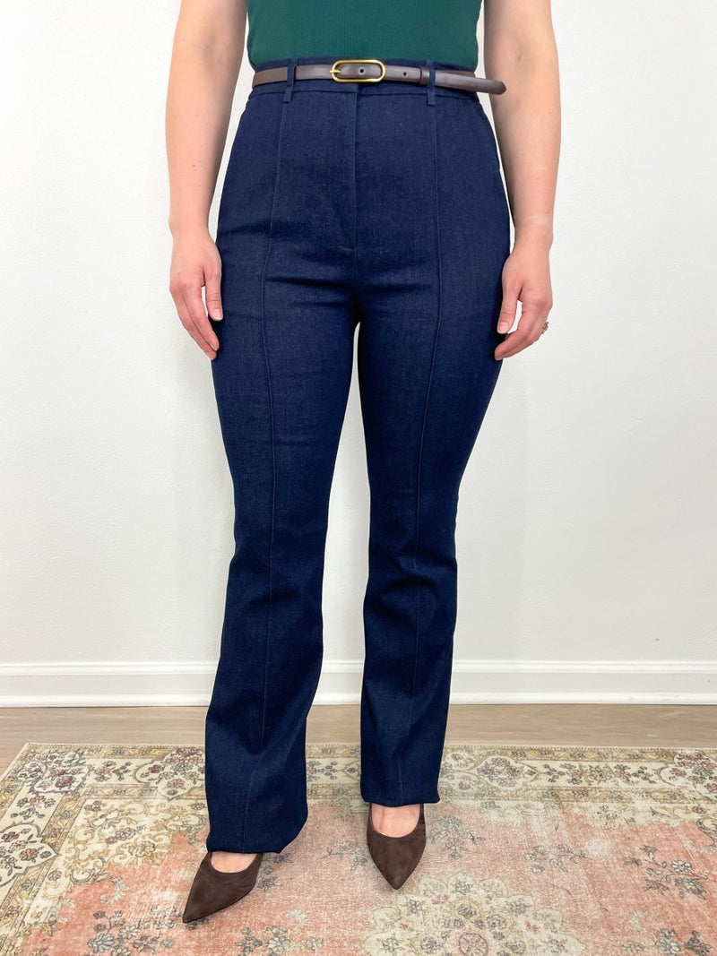 Gracie Pant w/Belt in Midnight Wash - The Shoe Hive