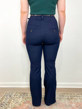 Gracie Pant w/Belt in Midnight Wash - The Shoe Hive