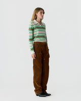 Grizzly Cropped Rugby in Highland Combo - The Shoe Hive