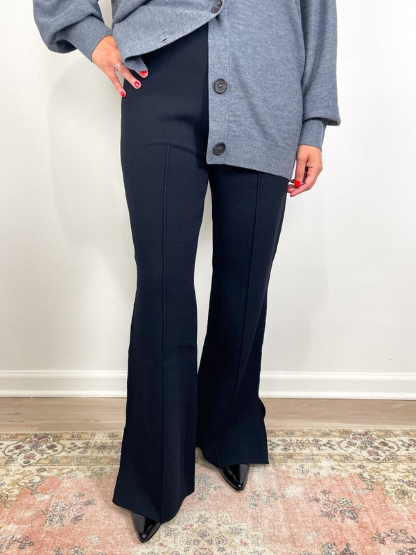 Hana Pull On Full Flare in Black - The Shoe Hive