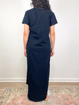 Harper Perfect Tee Maxi Dress in British Royal Navy - The Shoe Hive