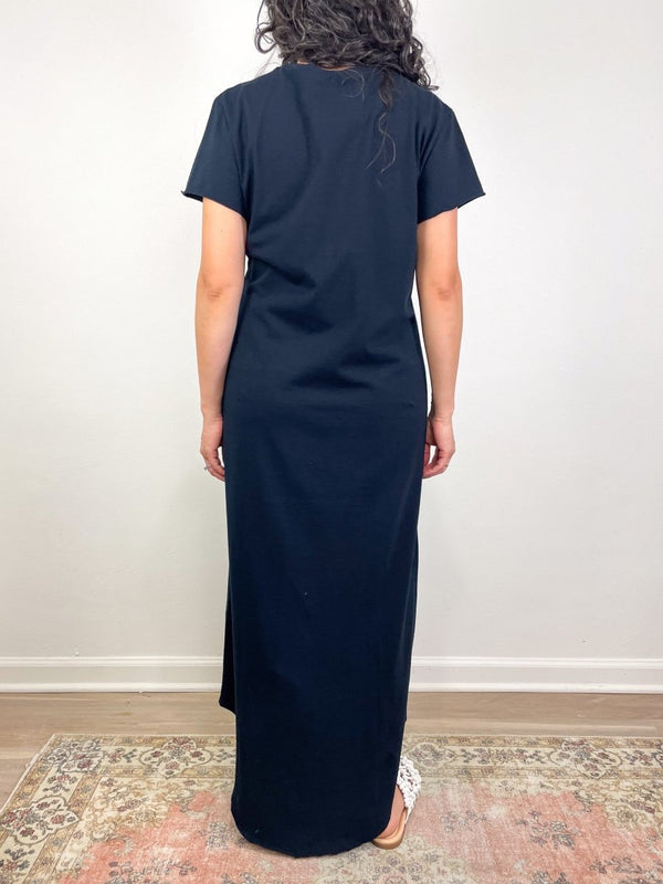 Harper Perfect Tee Maxi Dress in British Royal Navy - The Shoe Hive