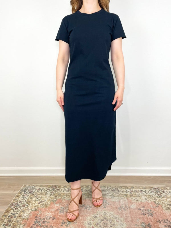 Harper Perfect Tee Maxi Dress in British Royal Navy - The Shoe Hive