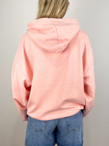 Harvey Sweatshirt in Coral Pink - The Shoe Hive