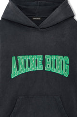 Harvey Sweatshirt in Washed Black - The Shoe Hive