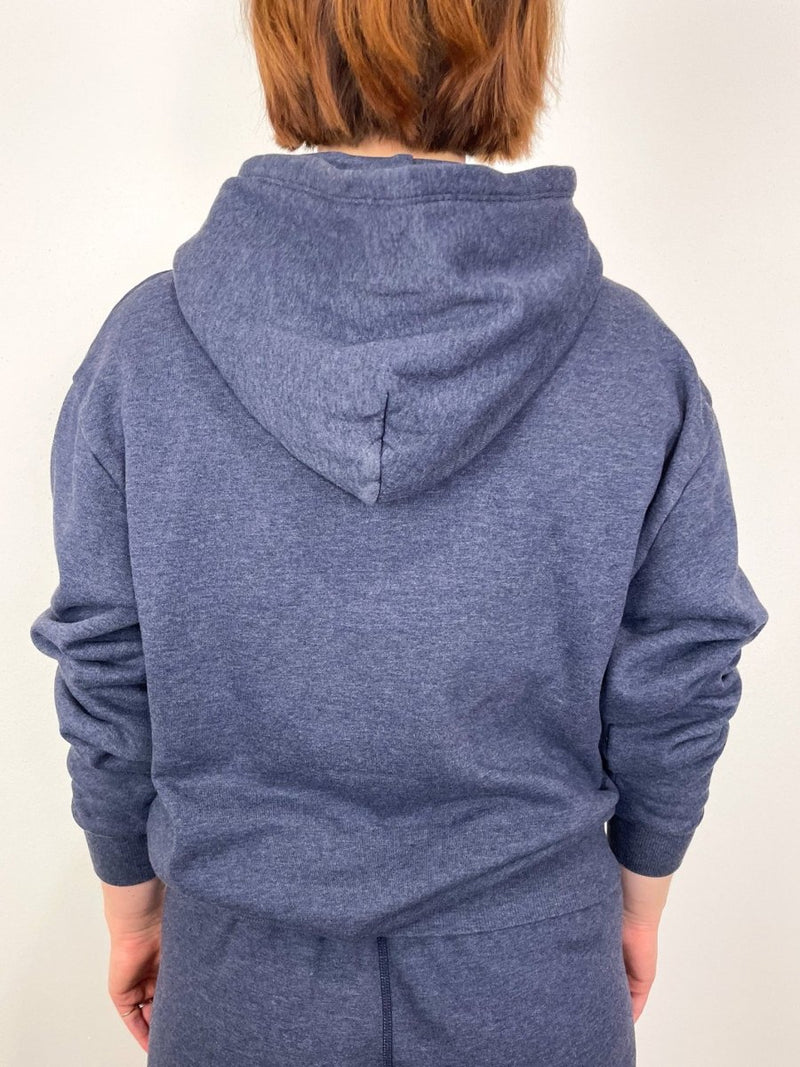 Heart Hoodie in Navy - The Shoe Hive