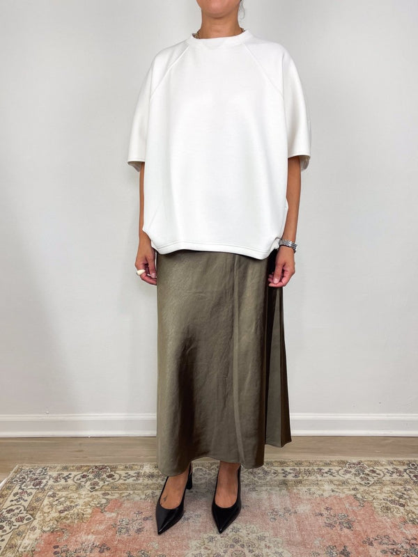Hellen Pentagon Top in Milk - The Shoe Hive