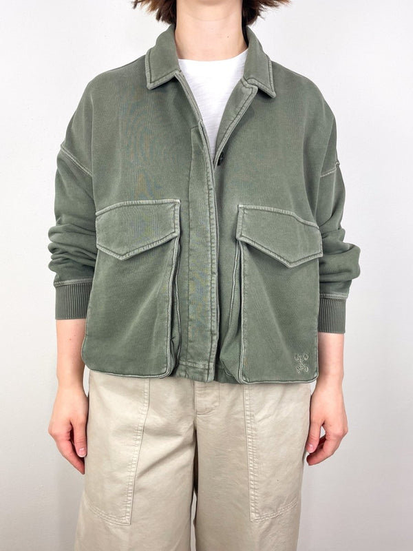 Heritage Jacket in Faded Green - The Shoe Hive