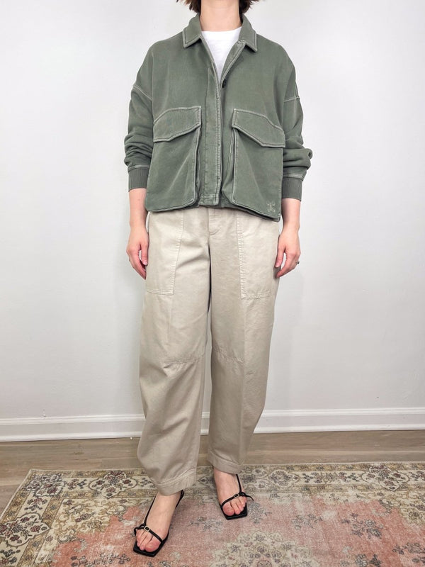 Heritage Jacket in Faded Green - The Shoe Hive