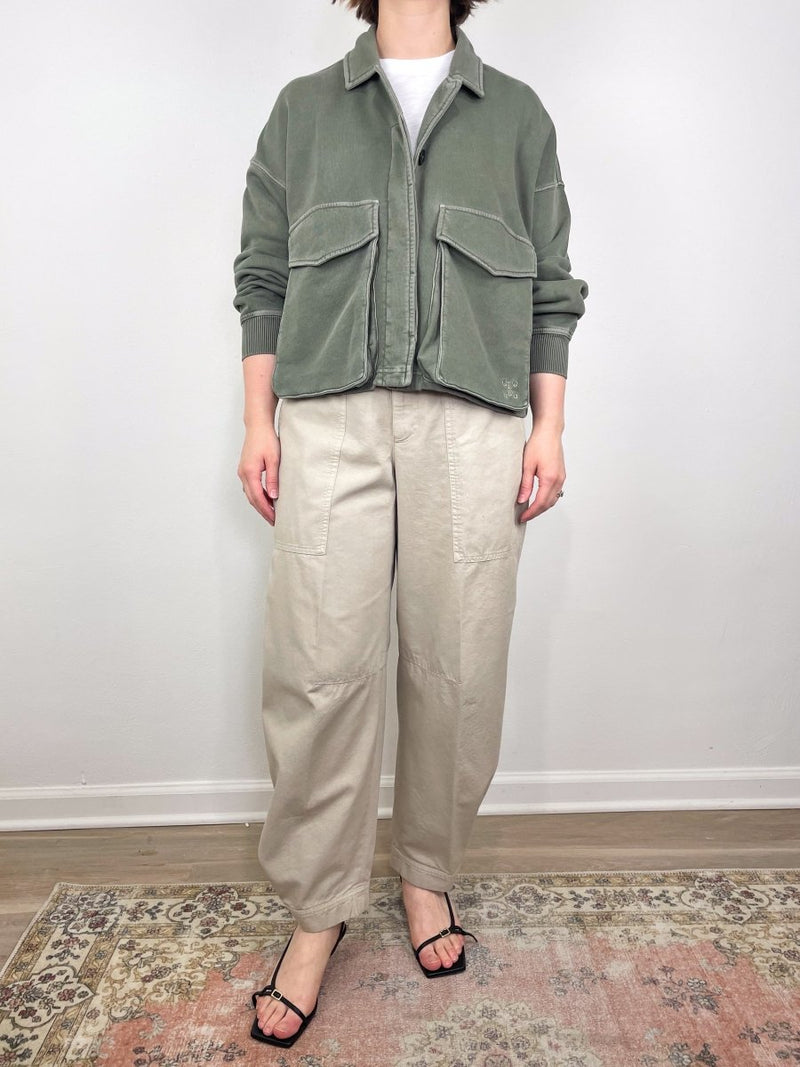 Heritage Jacket in Faded Green - The Shoe Hive