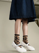 Cheetah Cashmere Crew in Camel