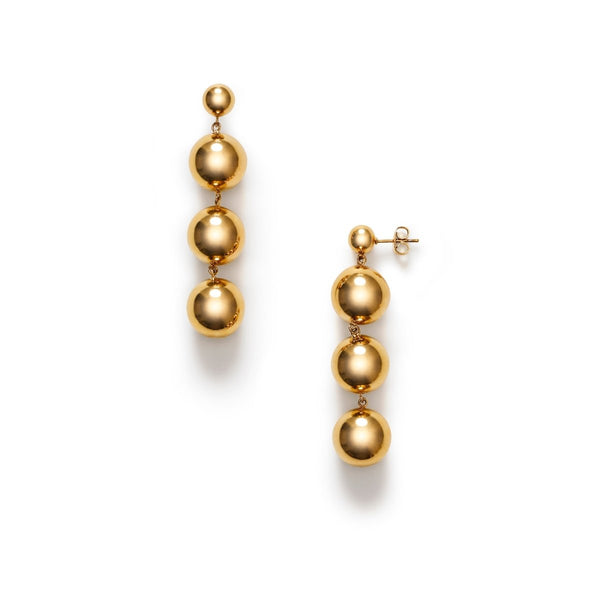 Hi Ho Gold Earrings - The Shoe Hive
