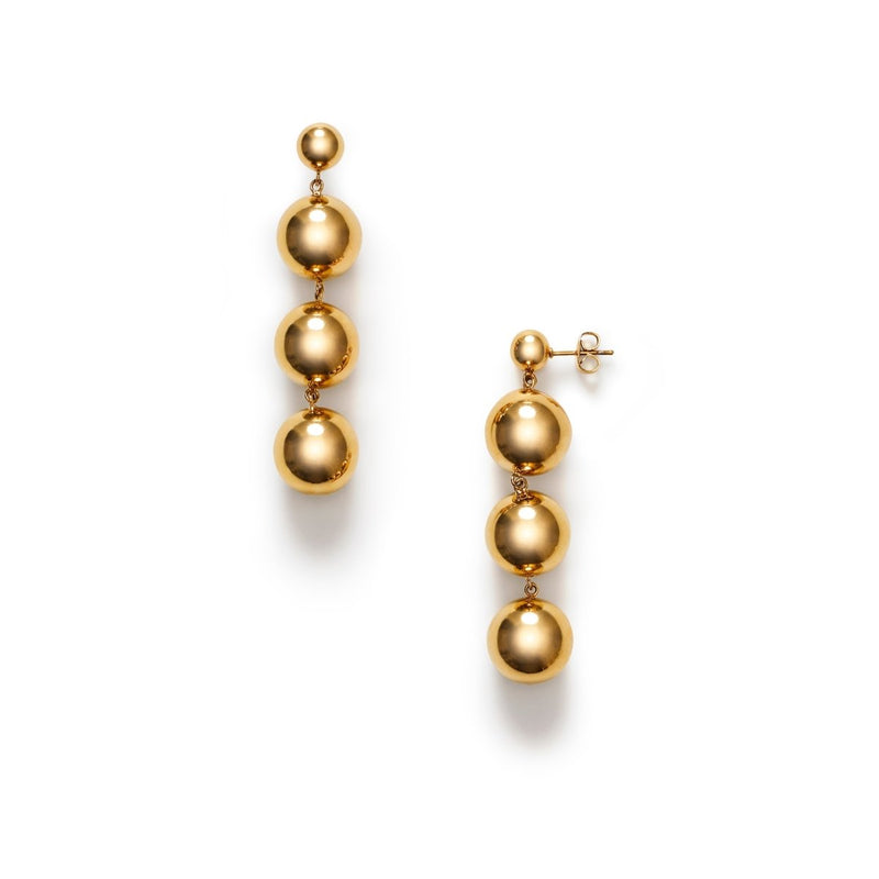 Hi Ho Gold Earrings - The Shoe Hive