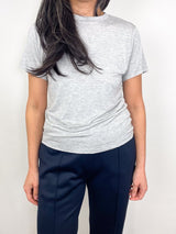 His Tee in Light Heather Grey - The Shoe Hive