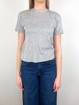 His Tee in Light Heather Grey - The Shoe Hive