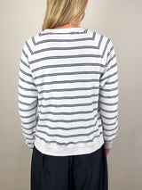 Hopper Sweatshirt in Cloud White - The Shoe Hive