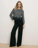 Hovey Top in Navy/Dove - The Shoe Hive