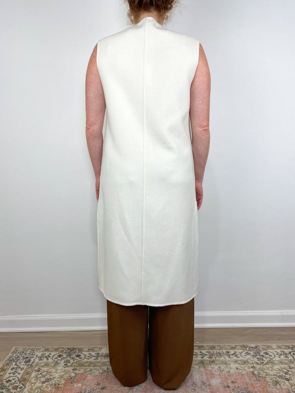 Hoxton Vest in Ivory - The Shoe Hive