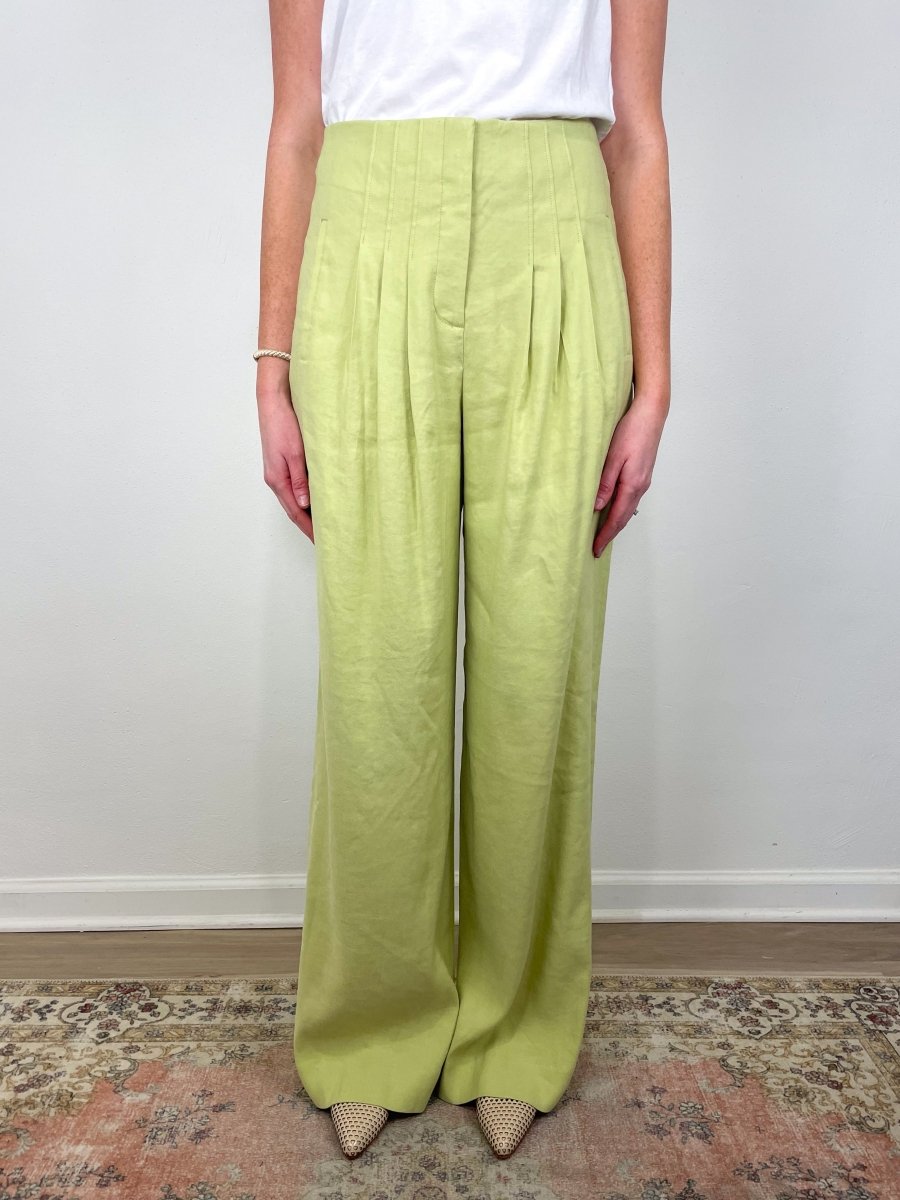Hoyt Pant in Pistachio exclusive at The Shoe Hive