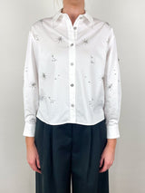 Hudson Shirt in Bright White - The Shoe Hive