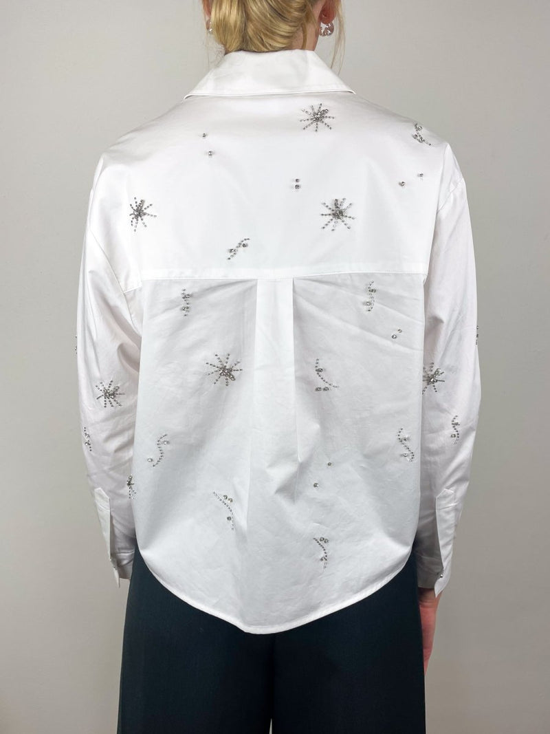 Hudson Shirt in Bright White - The Shoe Hive