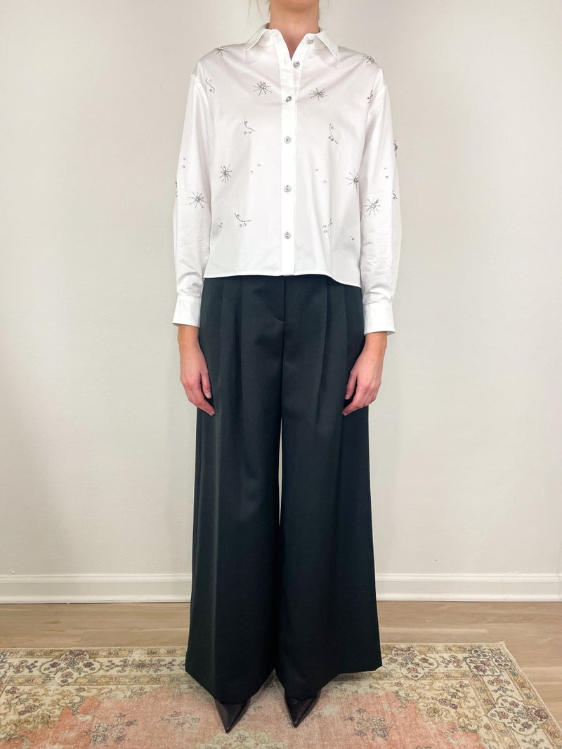 Hudson Shirt in Bright White - The Shoe Hive