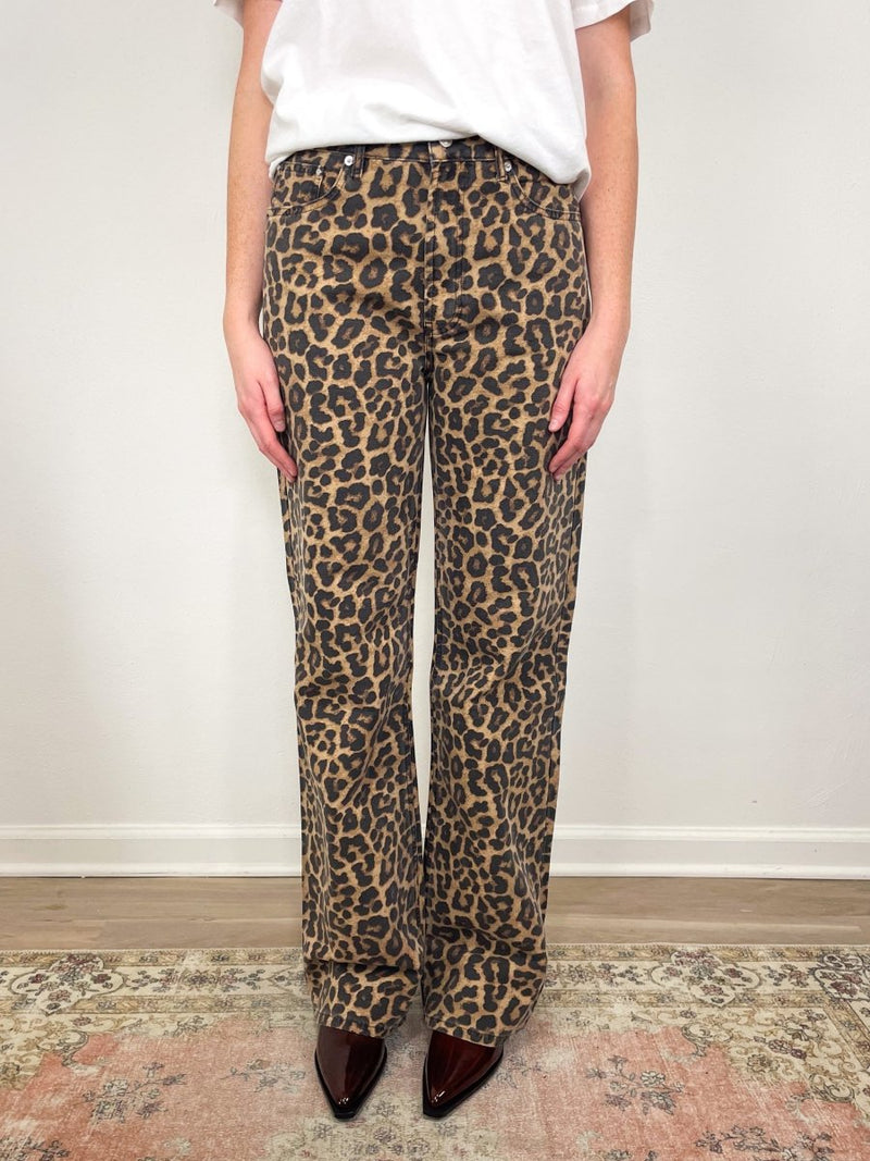 Hugh Jean in Black and Brown Leopard - The Shoe Hive