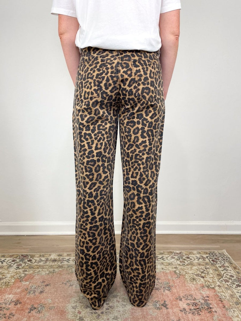 Hugh Jean in Black and Brown Leopard - The Shoe Hive