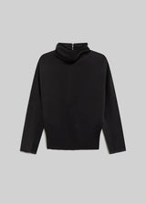 Ilaria Draped Japanese hammered Satin Top - The Shoe Hive