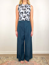 Ines SL Jersey Top in Ciel - The Shoe Hive