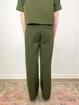 Isabelle Pant in Military - The Shoe Hive