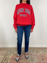 Jaci Sweatshirt Anine Bing in Red - The Shoe Hive