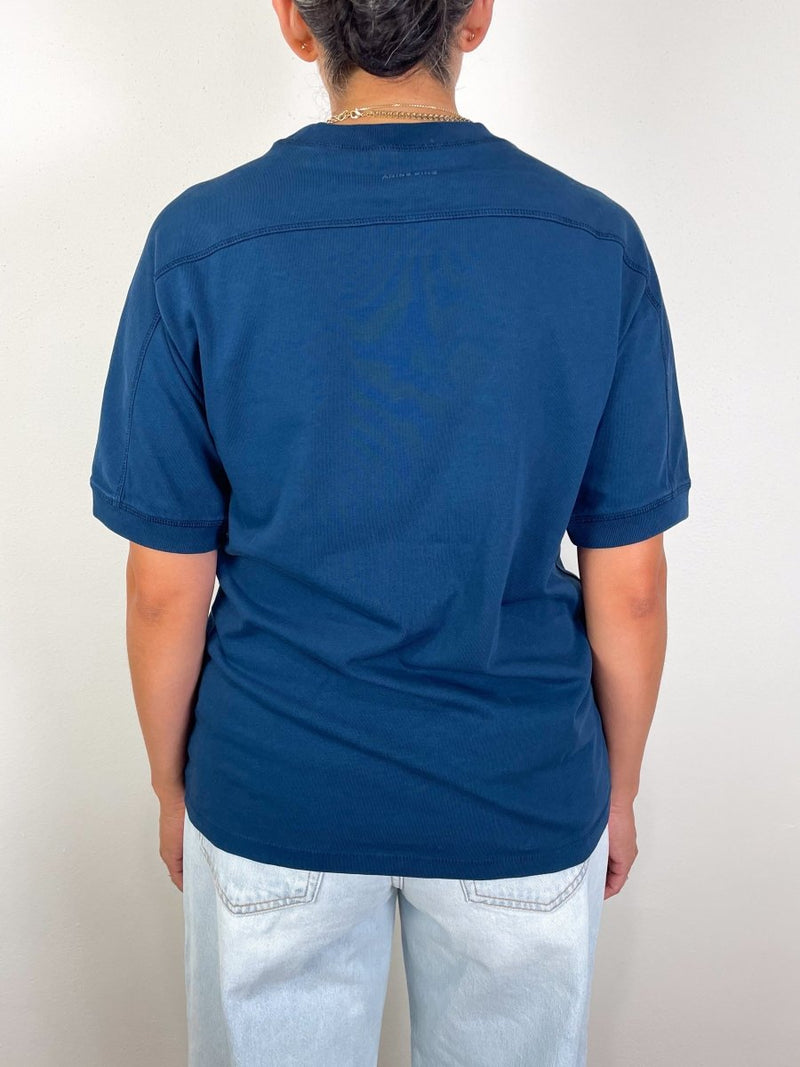 Jaylin Tee Paris in Washed Navy - The Shoe Hive