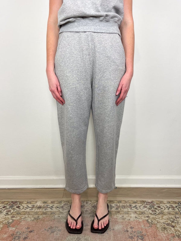 ボトムス・スパッツ the campamento/Grey Velour Jogging 3y Jazz Sweatpant in Grey exclusive at The Shoe Hive