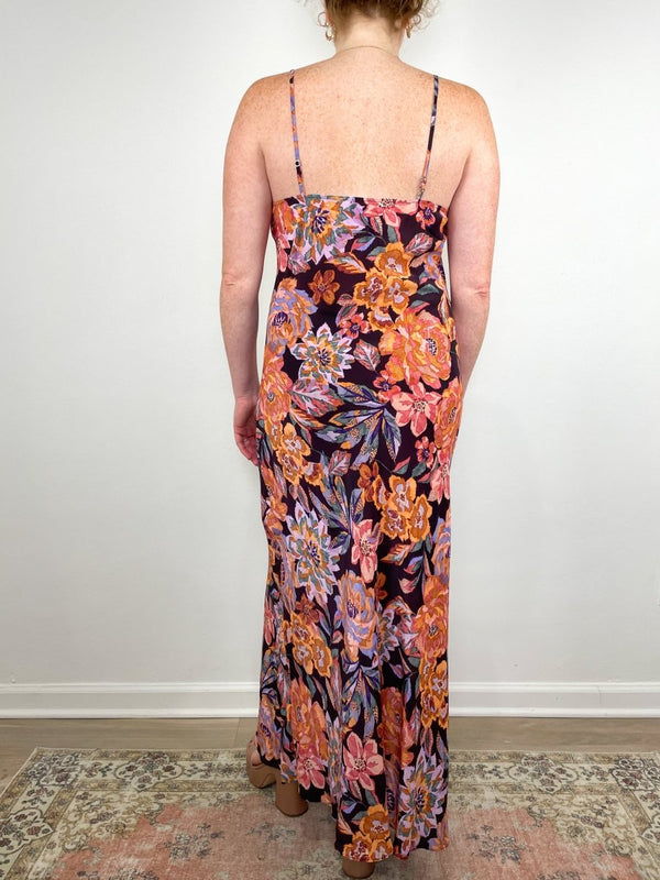 Jenna Dress in Painterly Floral - The Shoe Hive