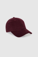 Jeremy Baseball Cap AB Corduroy in Fig - The Shoe Hive