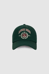 Jeremy Baseball Cap Collegiate in Deep Emerald - The Shoe Hive